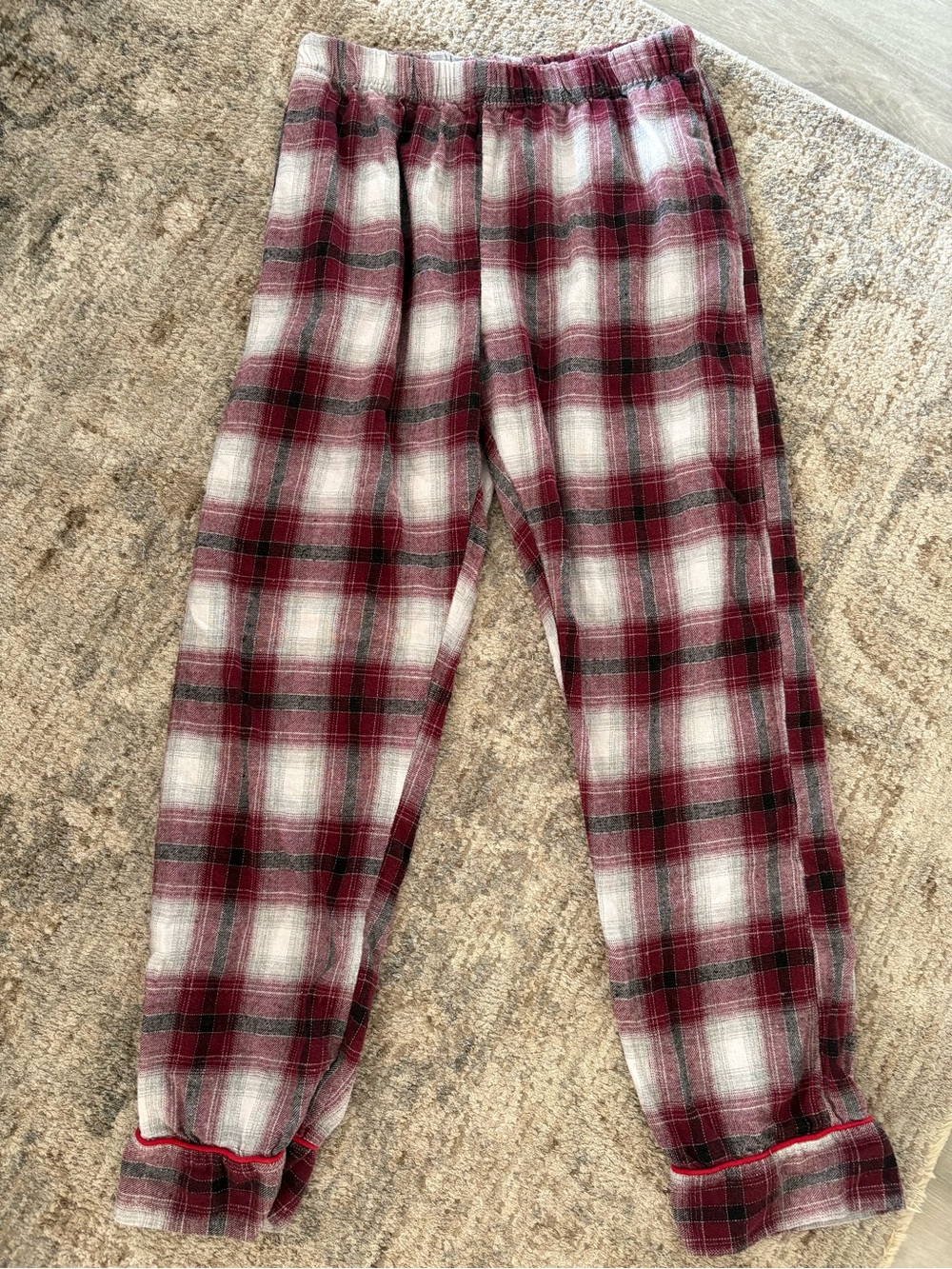 🌸Bottoms Out Gal Women's Plaid Sleep Pajama Bottoms - Red🌸